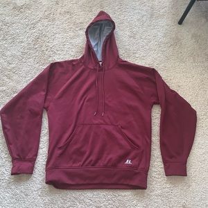 Maroon Russell Hoodie/Sweatshirt